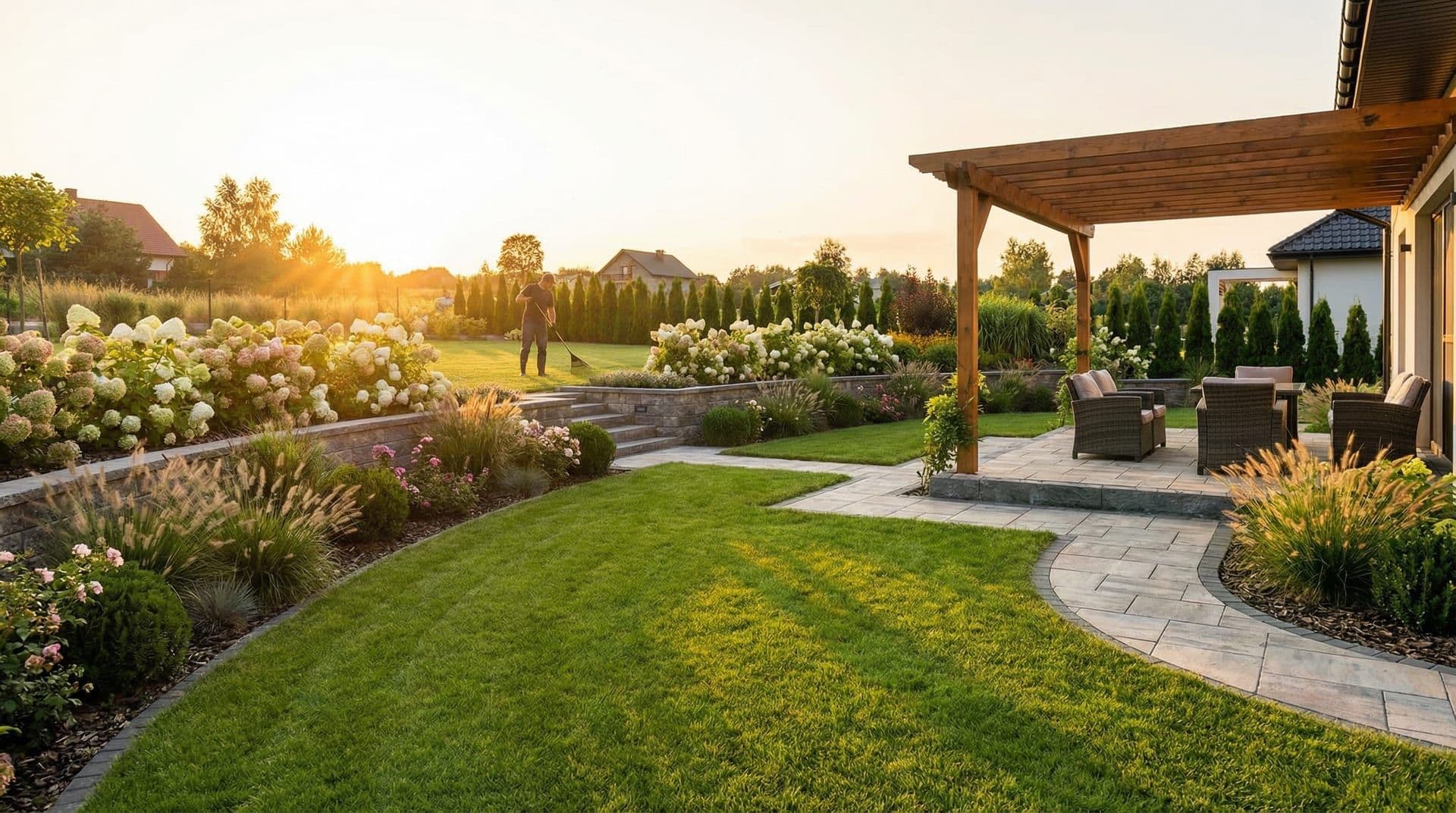 Landscapers & Garden Services - Professional web design and SEO services