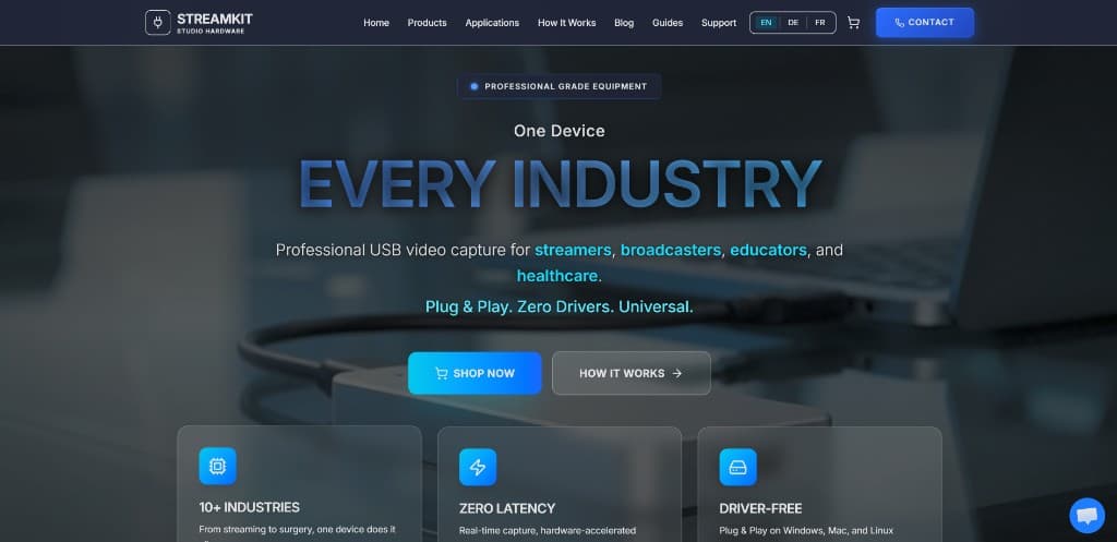StreamKit - Professional Video Capture